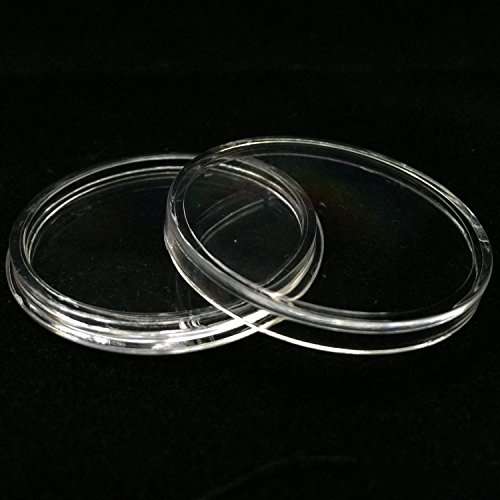 50 Guardhouse 39mm Airtight Coin Capsules for Silver & Copper Rounds
