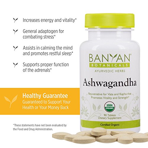 2 Banyan+Botanicals+Ashwagandha+Tablets+Adaptogenic