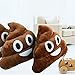 Monkeybrother Poop Emoji Pillow Hand Puppets Plush Pillows Toy Decorative Throw Pillows(smiley Face)