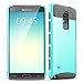 Note 4 case, Samcore Hybrid 2 in 1 Dual Layer Rugged Shockproof Case for Samsung Galaxy Note 4 case Cover [Sky Blue]