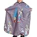 Colorfulife Child Hair Cutting Waterproof Cape Wai Cloth Barber Kids Hair Styling Cape Professional Home Salon Camps & Hairdressing Wrap Children Cartoon Men Hairdresser Pattern Capes (Grey)