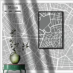Wall Murals for Bedroom Nordic Style Large Removable Wallpaper Peel and Stick Wall Stickers - 66x96 inches