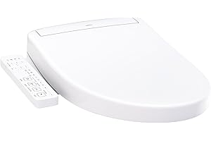 TOTO® WASHLET® S2 Electronic Bidet Toilet Seat with Instantaneous Water Heating, PREMIST and EWATER+ Wand Cleaning, Elongated, Cotton White - SW3346#01