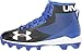 Under Armour Kids Boy's UA Hammer Mid RM Jr. Football (Little Kid/Big Kid) Black/Team Royal Athletic Shoe