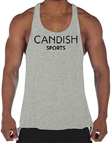 Candish DUTCH Men's Bodybuilding Gym Vest Stringer Tank Training Top for Boxing, Gym, Bodybuilding and Weightlifitng