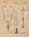 Vintage Medicine Patent Prints, 6 (8x10) Unframed Photos, Wall Art Decor Gift for Home Health Office Work Garage Man Cave College Student Teacher School Nurse Technician Doctor ER Pharmacist Caregiver