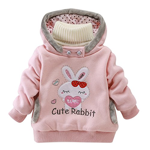 LZH Baby Girl Winter Warm Coat Cloak Jacket Thick Warm Clothes