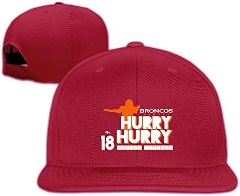 YYHU MVP 18 NO.18 Logo Baseball Cap Red