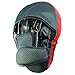 Cheerwing PU Leather MMA Boxing Mitt Punching Mitt Target Focus Punch Pad Training Glove for Karate Muay Thai Kick (Red)