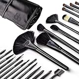 Proffessional Makeup Brushes, Set of 24, Great for Highlighting and Countouring, By Beauty Bon