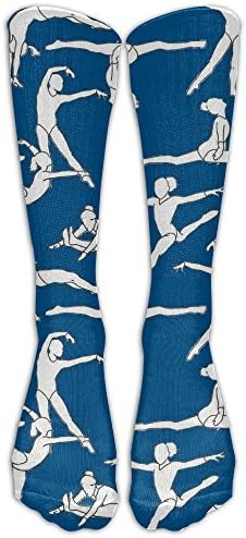 TAVJCFW Gymnastics(4) Design Socks Fashion Unique Design Long Socks Unisex