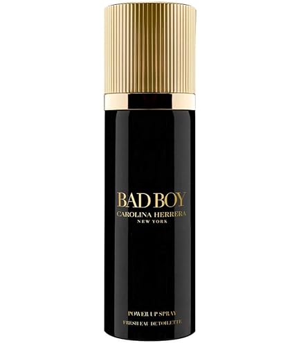 C.Herrera Bad Boy Gold Fantasy for Men Eau de Toilette Spray, 3.4