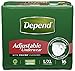 Depend Adjustable Underwear, Maximum Absorbency, L/XL, 64 count