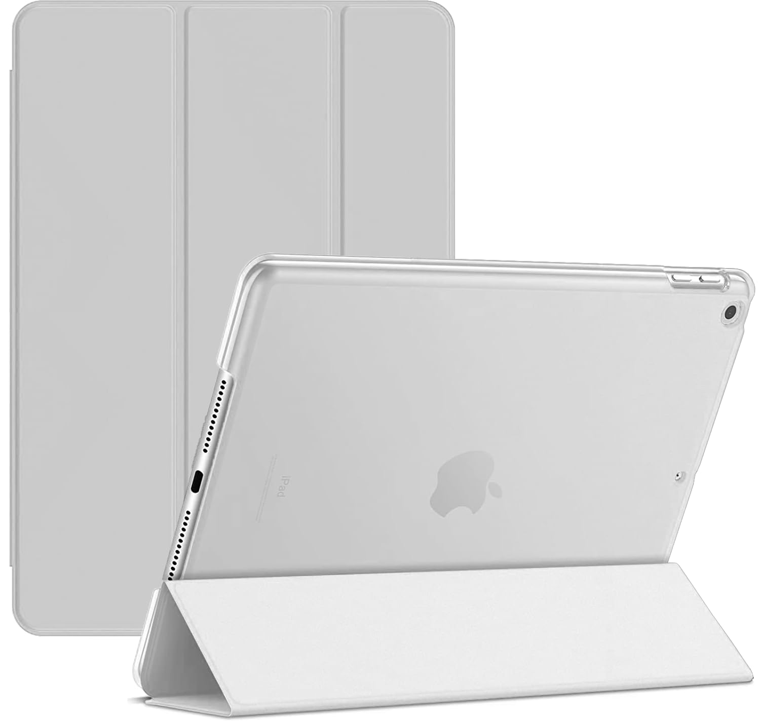 For Apple iPad Mini 1/2/3 Smart Case with Automatic Magnetic Wake/Sleep (White)