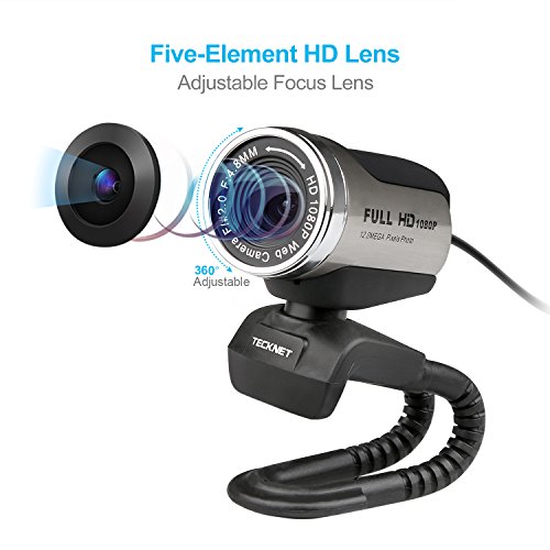 HD cam, 1080P Plug and Play  Camera with Noisecanceling