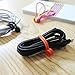 SMART&COOL 7.16'' | 12 Pack Reusable Silicone Magnetic Cable Ties for Bundling and Organizing, Holding Stuff, Book markers, fridge magnets