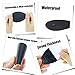 DR.DUDU 10 Pairs Self-Adhesive Anti-slip Shoe Grips Shoes Sole Protector Tape Black, 2.9''x1.9''