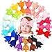 JOYOYO 20pcs Baby Girls headbands 5 inch Hair Bows Baby Headbands for Infant Newborn Toddlers