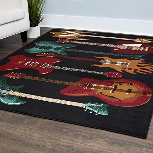Home Dynamix Zone Journey 3'7"x5'2" Area Rug in Black