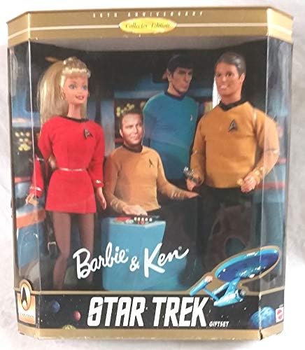 star trek barbie and ken 30th anniversary collector's edition