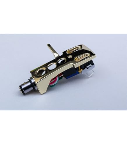 Miroir Chromé Pour Platines Numark - Headshell Avec Cartouche Audio Technica, Câble OFC, Pour TT100, TT200, TT500…