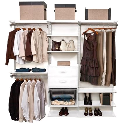 Organized Living Freedomrail Custom Closet Design Home Storage