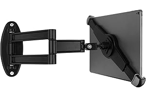 Mippko Foldable Tablet Wall Mount Holder for 9.5~14.5" iPad/Nexus/LG G Pads/e-Reader/Fire HD/Switch/Surface Pro,360°Adjustable Extension Articulating Arm Swivels Mount