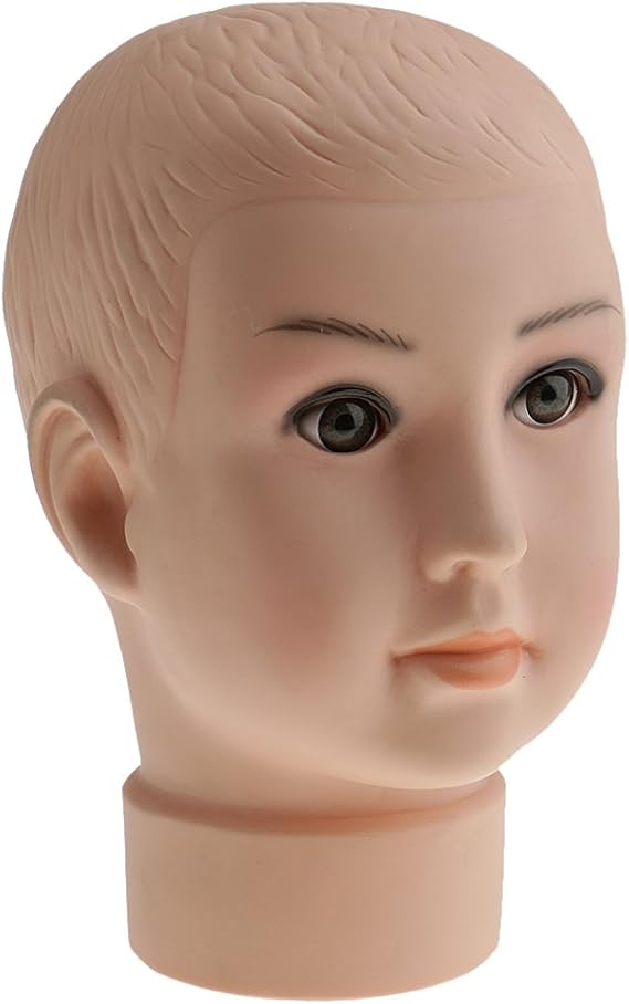 Children Mannequin Child Kid Baby Manikin Head For Wig Hats Mould Show