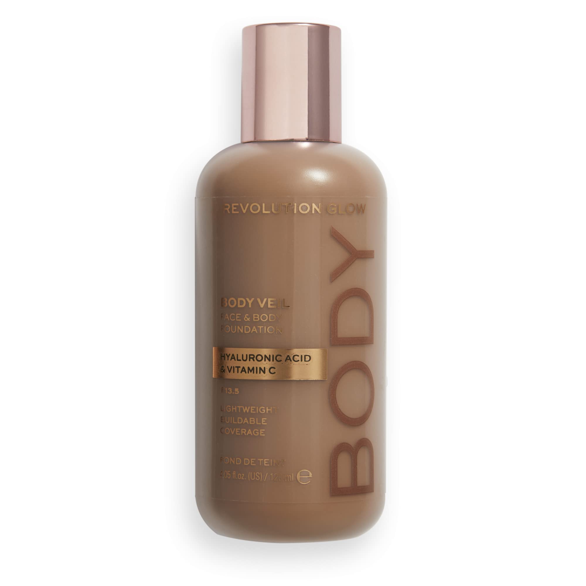Revolution Beauty London, Body Veil, Foundation, F13.5, 120ml
