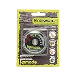 Happy Pet Products Komodo Analogue Hygrometer (One Size) (Black)