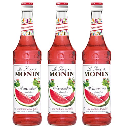 Monin Sirup Wassermelone, 0,7L 3er Pack