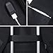 Anti-Theft Business Laptop Backpack Travel Daypack with USB Charging Port School Book Bag Fits 15.6 Inch Laptop Notebook for College Students Work Men & Women Size 12.59'' x 5.12'' x 16.53'' (Black)