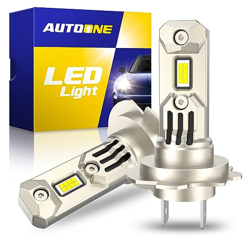 AUTOONE Upgraded H7 LED Bulb 6000K