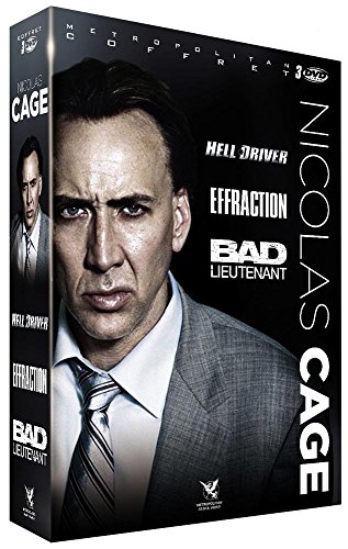 Nicolas Cage - Coffret 3 Films : Hell Driver + Effraction + Bad Lieutenant - Escale À La Nouvelle-Orléans - Pack