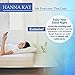 Hanna Kay Waterproof Twin Mattress Protector from A Hypoallergenic, Sweat-Free Solution That fits All Twin Mattresses– Keeps You Safe, Dry and Cool