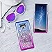 Ruky Galaxy Note 9 Case, Colorful Quicksand Series Glitter Flowing Liquid Floating Bling Diamond Premium Soft TPU Women Girls Phone Case for Samsung Galaxy Note 9 (2018) (Blue Purple)