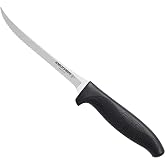Dexter-Russell 5.5" Scalloped Insulation Knife, Slip-Resistant Handle | Scalloped stainless steel edge makes clean cuts in insulation materials. Compact size trusted by professional installers.