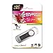 Silicon Power 16GB Jewel J80 USB 3.0 Flash Drive, Titanium (SP016GBUF3J80V1T)