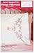 Fairway Stamped Lace Edge Pillowcase, 30 by 20-Inch, Flower Lady, 2-Pack