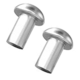 ALLCLEAN 1/4" Diameter X 3/8" Length Solid Aluminum