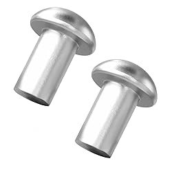 ALLCLEAN 1/4" Diameter X 3/8" Length Solid Aluminum