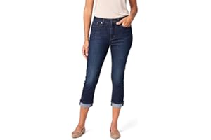 Signature by Levi Strauss & Co. Gold Womens Mid-Rise Slim Fit Capris (Also Available in Plus Size) Jeans