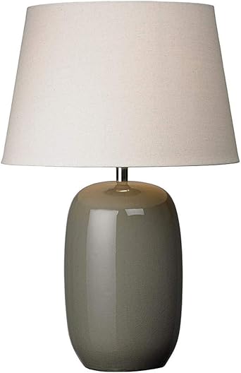 grey ceramic lamp base
