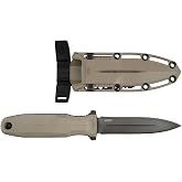 SOG Pentagon FX Professional Hard-Use Full-Sized Fixed Blade Knife for Tactical Needs | CYRO S35VN Full-Tang Steel Blade