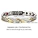 Women's Fashion Twisted Healthy Magnetic Therapy Bracelet Pain Relief for Arthritis and Carpal Tunnel