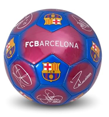FC Barcelona Signature Ball Size 5 Messi! Iniesta!