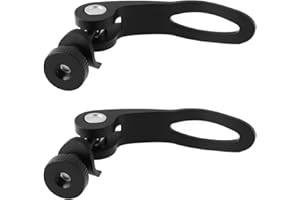 SG Store 2pcs Quick Release Seat Post Pin M5x32mm Bicycle Seat Post Clamp Bolt for Mountain Bike Folding Bike