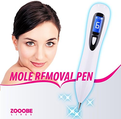Mole Removal Pen Tattoo Remover Dot Freckles Pigmentation Spot Eraser Home Use Granulation Tissue Removing Beauty Tools LCD Display