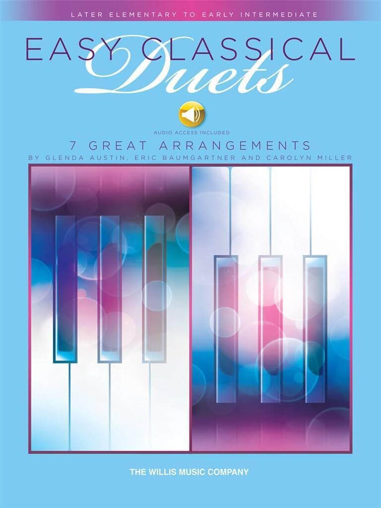 Easy Classical Duets (Later Elementary to Early Intermediate Level) (Includes Online Access Code)