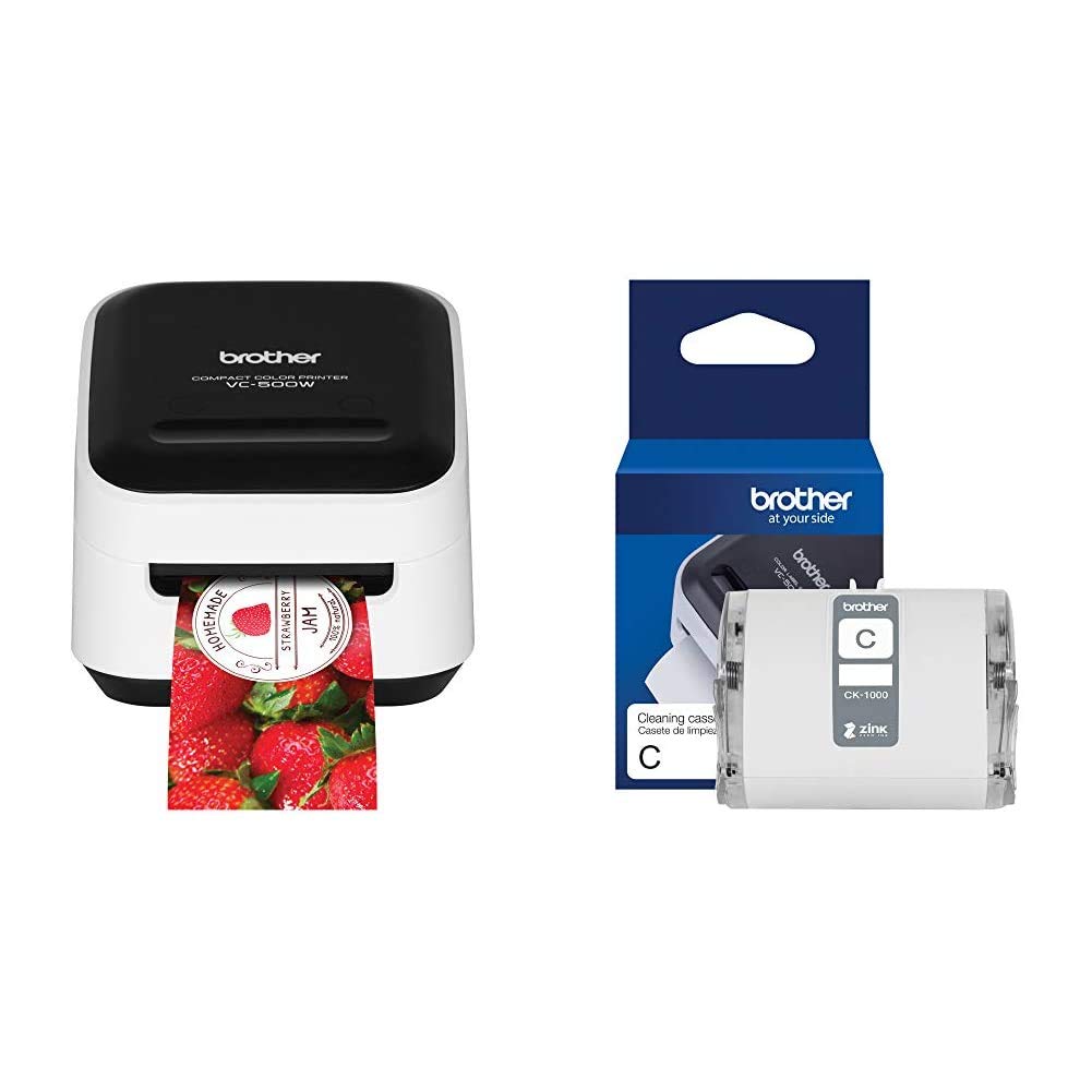 compact color label printer